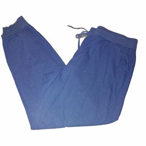 New York & Co blue linen blend pants size XL